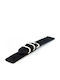 Diloy Straps Fabric Strap Nato Black 22mm
