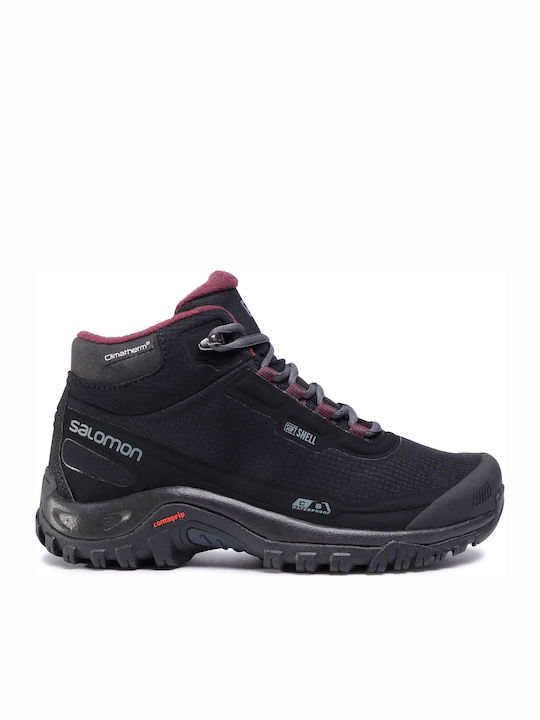 Salomon Shelter CS Women's Hiking Boots Black / Ebony / Winetast