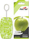 Feral Lufterfrischer-Karte Autoanhänger Fruity Collection Grüner Apfel 1Stück