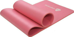 MotivationPro Covor de exerciții fizice Yoga/Pilates Roz cu curea de transport (183x61x1cm)
