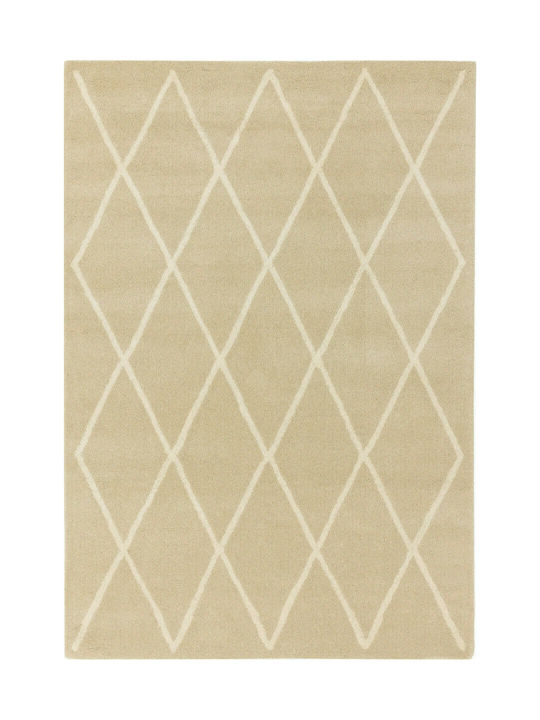 Asiatic London Diamond Rug Rectangular Sand