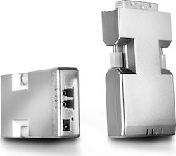 Lindy 1500m Fibre Optic DVI-D Single Link Extender DVI-D feminin în Toslink feminin 1buc