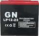 GN LP12-23 Батерия UPS с Капацитет 23Ах и Напрежение 12V 1бр