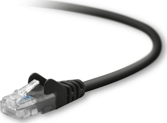 Belkin U/FTP (STP) Cat.5e (Gigabit) Καλώδιο Δικτύου Ethernet 5m Μαύρο