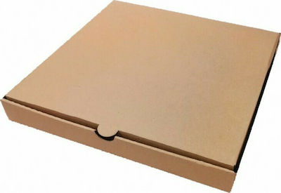 Disposable Pizza Paper Box 26x26x4.2cm 100pcs Kraft