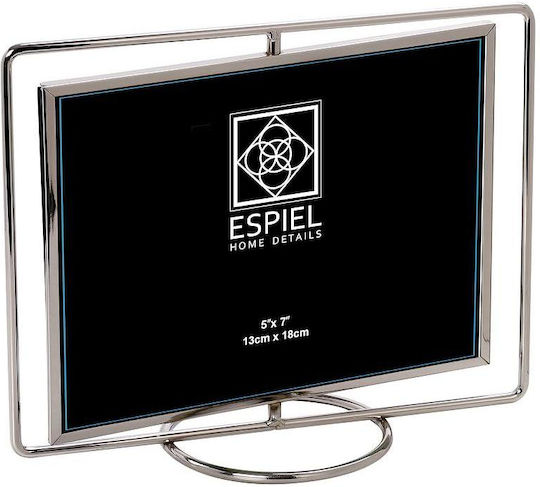 Espiel Κορνίζα με Ασημί Πλαίσιο Μεταλλική 15x20 Espiel Κορνίζα με Ασημί Πλαίσιο Μεταλλική 15x20