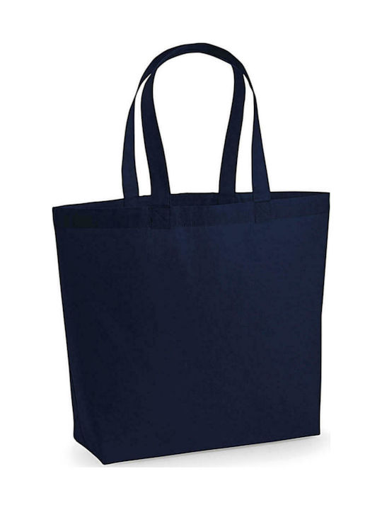 Westford Mill W225 Cotton Shopping Bag French Navy