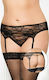 Softline 3316 Strumpfbänder mit Spitze Schwarze