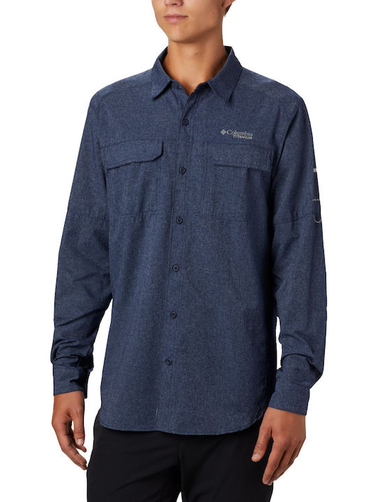 Irico Long-sleeved Shirt Navy Blue