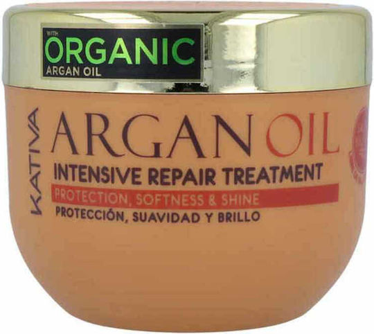 Kativa Argan Oil Μάσκα Μαλλιών για Ενυδάτωση με Argan Oil & Κερατίνη 500ml