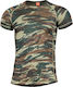 Pentagon Short Sleeve T-shirt Military Greek Army Body Shock In Khaki Colour