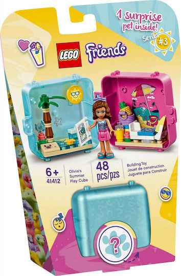 LEGO Friends Olivia's Summer Play Cube For Ages 6+