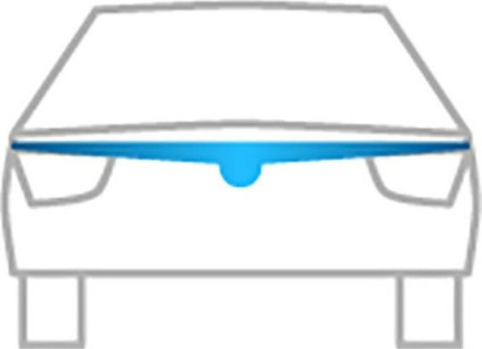 Heko Windbreaker Car Hood Dark Fime for Suzuki Grand Vitara 1pcs