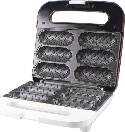 Beper Waffle Maker 6 Portions in Mini Waffles Shape 850W