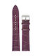 Tzevelion ART521 Leather Strap Purple 20mm