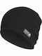 Performance Beanie Unisex Σκούφος με Rib Πλέξη σε Μαύρο χρώμα