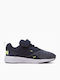NRGYb Comet V PS Kids Sports Shoes Running with Hoop & Loop Closure Navy Blue