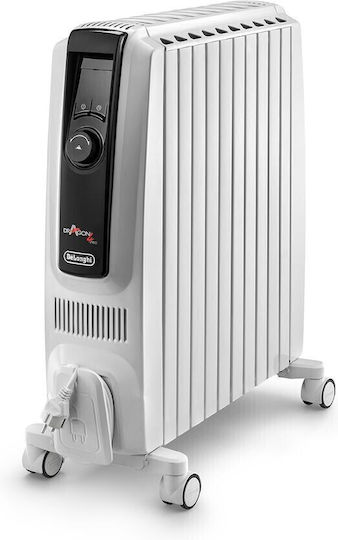 De'Longhi TRDX4 1025E 1001068144 Oil Filled Radiator with 10 Fins 2500W