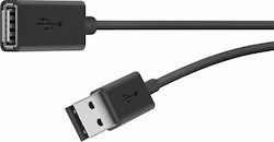 Belkin F3U153bt3M USB 2.0 USB-A-Stecker zu USB-B-Buchse Kabel 3m Belkin F3U153bt3M USB 2.0 USB-A-Stecker zu USB-B-Buchse Kabel 3m