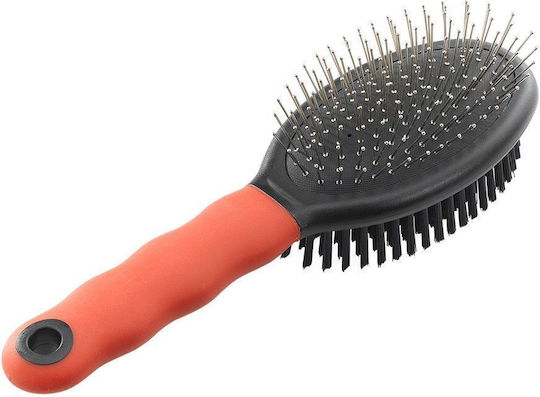 Ferplast Brush Small for Misc Hair Lengths Double Sided for Coat Grooming