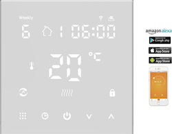 Hysen HY607-WiFi Digital Thermostat Raum Intelligent mit Touchscreen und WLAN