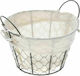 Metallic Decorative Basket 22x14cm Iliadis