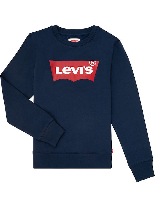 Levi's Παιδικό Φούτερ Μπλε Batwing Crewneck