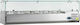 Tefcold Maintenance Showcase Tabletop with Capacity 6x1/3 GN 150x39.5x22.5cm