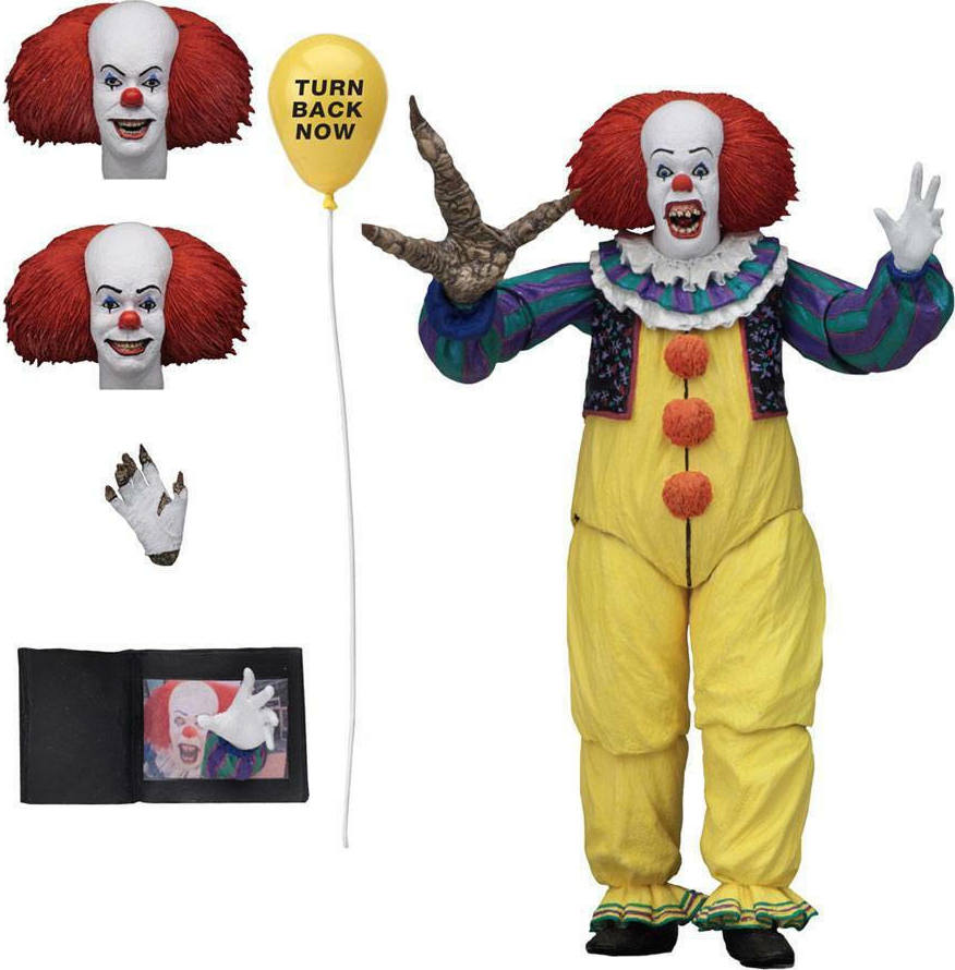 Neca Stephen King's It 1990 Pennywise Version 2 Action Figure 18cm