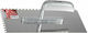 MTX Σπάτουλα Πλακιδίων Inox Οδοντωτή 280x130mm με Ξύλινη Λαβή με Δόντι 6x6mm 867379