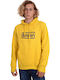 Emerson Men's Sweatshirt with Hood and Pockets Mustard