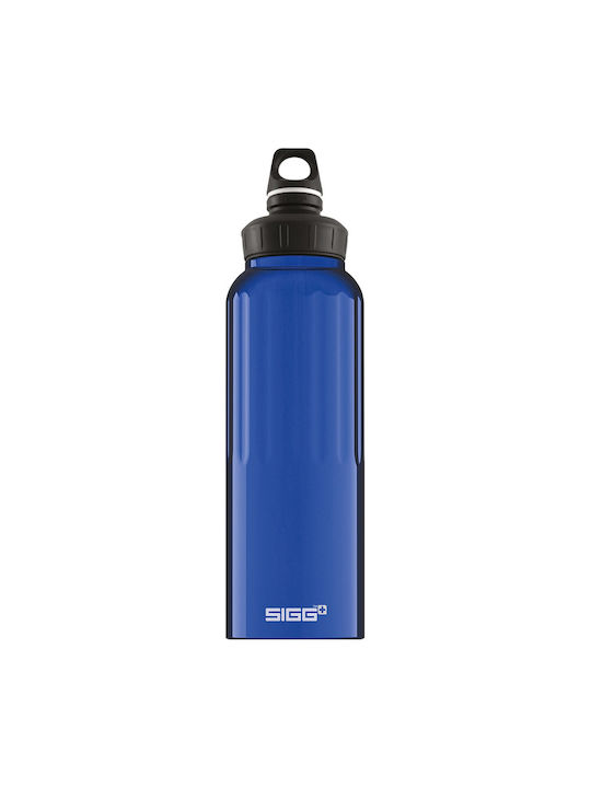 Sigg WMB Traveller Wasserflasche Aluminium 1500ml Blau Sigg WMB Traveller Wasserflasche Aluminium 1500ml Blau