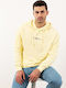 Jack & Jones Men's Sweatshirt with Hood Yellow