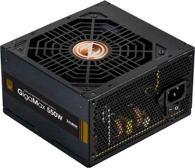 Zalman GigaMax ZM550-GVII 550W Μαύρο Τροφοδοτικό Υπολογιστή Full Wired 80 Plus Bronze