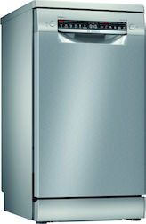 Bosch Ελεύθερο Πλυντήριο Πιάτων με Wi-Fi για 10 Σερβίτσια Π45xY84.5εκ. Inox