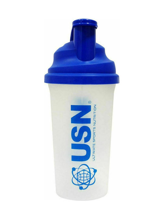 USN Shaker Proteine 700ml Plastic Albastru