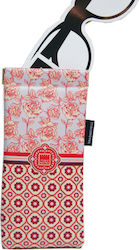 Make Notes Eyeglasses Case Floral Quilt