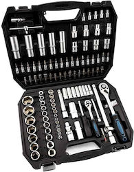 Bormann Pro BHT5180 Καστάνια με Καρυδάκια 1\2" & 1\4" 110τμχ Bormann Pro BHT5180 Καστάνια με Καρυδάκια 1\2" & 1\4" 110τμχ