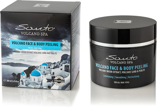 OliveSpa Santo Volcano Scrub for Face & Body 200ml