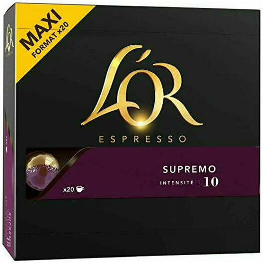 L'Or Κάψουλες Espresso Supremo Συμβατές με Μηχανή Nespresso 20caps