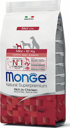 Monge Daily Line Puppy & Junior Mini 3kg