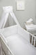 Baby Oliver Baby Bettwäsche-Set Für Krippe Weiß 2 Stück