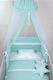 Baby Oliver Baby Bettwäsche-Set Für Krippe Grün 2 Stück