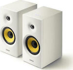 Edifier R1080BT Home Entertainment Active Speaker 2 No of Drivers with Bluetooth 24W White (Pair)