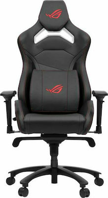 Asus ROG Chariot Core Καρέκλα Gaming Δερματίνης με Ρυθμιζόμενα Μπράτσα Μαύρη