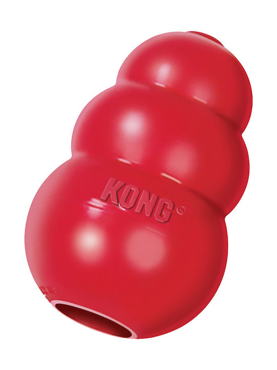 Kong Classic Παιχνίδι Σκύλου Μασητικό από Καουτσούκ Large 13εκ. Κόκκινο