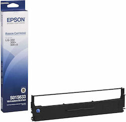 Epson S015633 Compatible Ribbon Ink Cartridge for Epson LQ-350/300/+/+II Schwarz 1Stück (C13S015633)