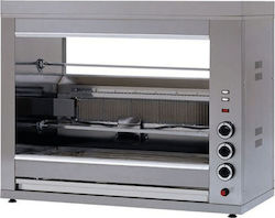 Panaritis Κ2-110 Chicken Rottisserie Grill LPG 10kW with Dimensions 50x110x115cm