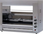 Panaritis Κ2-110 Pui Rottisserie Grill Gaz lichid 10kW cu Dimensiuni 50x110x115cm