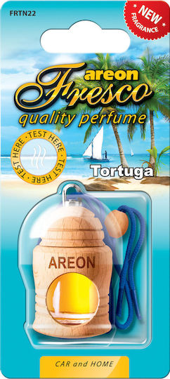 Areon Car Air Freshener Pendand Liquid Fresco Tortuga 4ml